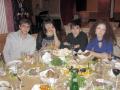 Армянская певица Ираида Дагирова в окружении гостей Вечера армянской молодежи 